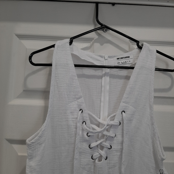 One Teaspoon White Soul Silence Jumpsuit XXS - Picture 2 of 10